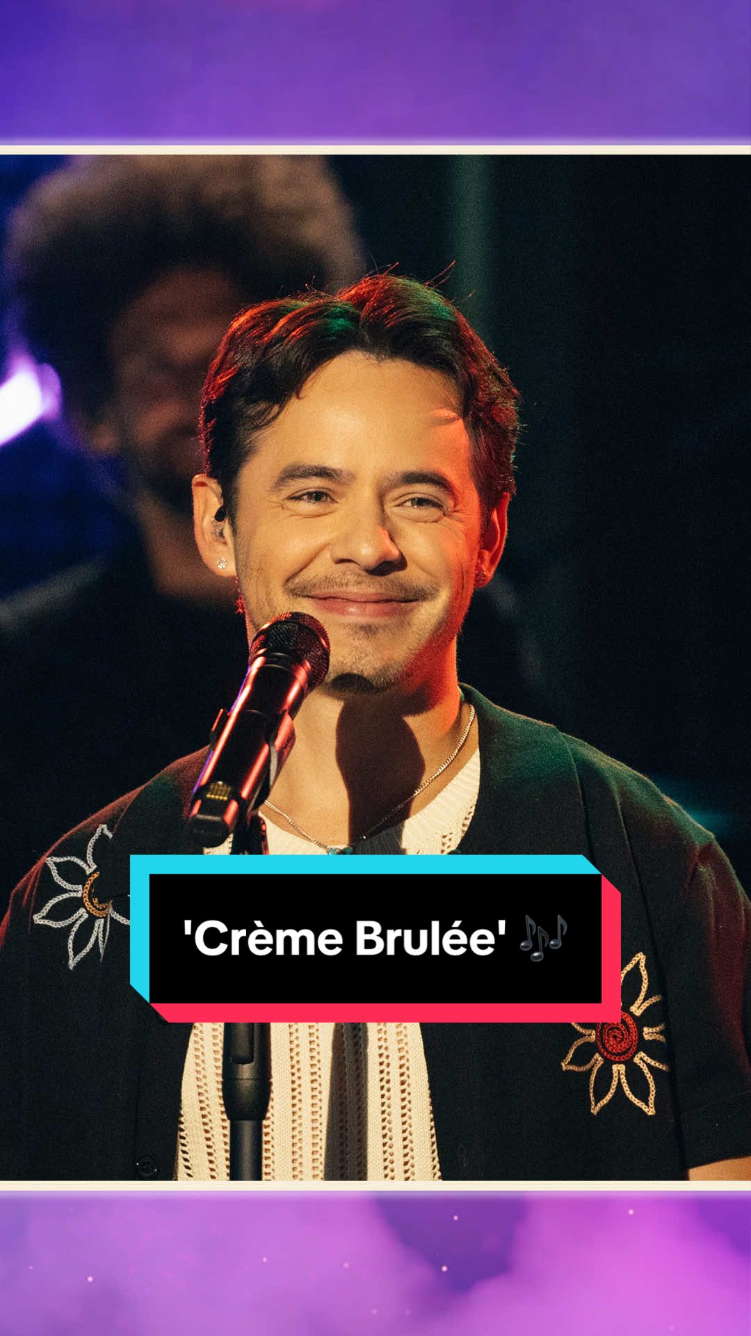 #DavidArchuleta performs 'Crème Brulée' 🎶 #Cameooke #AmericanIdol #KellyClarkson 