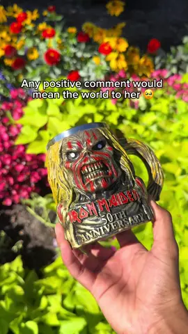 Anything helps… ❤️🙏 #hornsup #heavymetal #ironmaiden #metalcommunity #eddie 