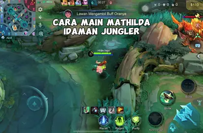 Cara main mathilda jadi idaman jungler #MLBB #mobilelegends #MLBBIDCreator #hiidejago 