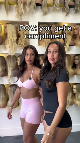 POV: best kind of compliments w/ @shanaeandrenae 🎀 #fyp #trending #viral #relatable #hairstylist