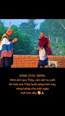 Hôm nay Thầy vui gì thế ạ 🥰🙏 #xuhuong #thichminhtue #gaimienque ☘️🌸