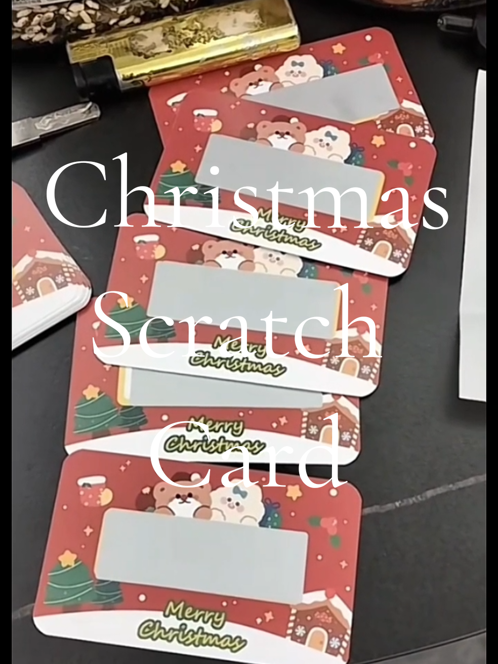 #christmastiktok #scratchcard #christmas 
