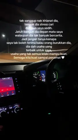 terima kasih lelaki terbaikku 🫶🏻 kita capai satu persatu bersama okey 🤍