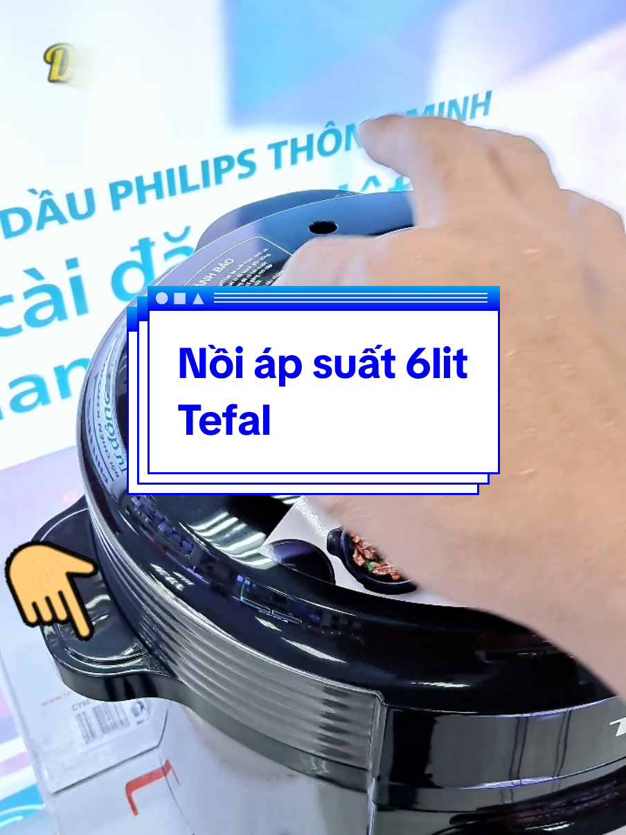 @Tony Xía Review Nồi áp suất điện đa năng Tefal CY601868 [ Hầm Xương, Gân , Thịt ...]#xuhuong#nồi áp suất#tiktok#