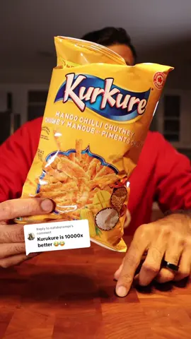 Replying to @eatsbyramya this is false advertising 🥭 #kurkure #mango #pakistanisnacks 