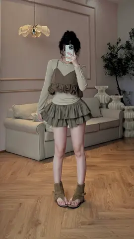 Chân váy tầng #samhye #review #xh 