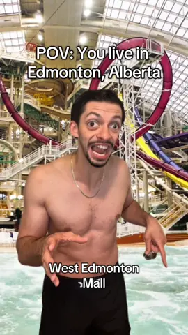 Edmonton, Alberta is a city that gets so cold in the winters getting black out every day is all you can do to feel warm and cosy. Alternatively you can go to the west Edmonton mall and swim beside the serial pee’er at the water park. Nothing like a hot stream on a cold winters day!  Edmonton! I’m headlining The Comic Strip Nov 20th inside the West Edmonton Mall. Tix in bio.  #fyp #edmonton #alberta #trend #Canada 