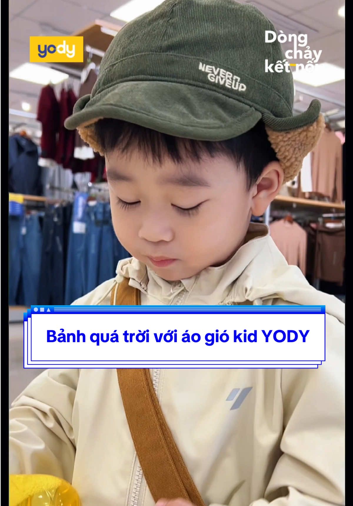 Mùa gió về rồi mà bé vẫn cười tít mắt 😄 Vì đã có áo gió YODY giữ ấm từng bước chân nhỏ 💛 ---------------------------------- YODY LOOK GOOD - FEEL GOOD #YODY #Thoaimaitutin #Ketnoi #Lyhaiminhha B2O