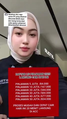 sudah banyak testi dari nasabah baru kami ya bund dan sudah pada cair semua Alhamdulillah 🙏😍 #pinjamanuang #pinjamankoperasi #pinjamancepat #pinjamanterbaru2025 #videotrending 