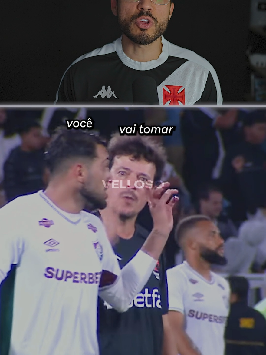Leitura labial de Freytes discutindo com o Diniz no final do jogo Vasco 2x0 Fluminense. #vascodagama #fluminense #dublagem #brasileirao 