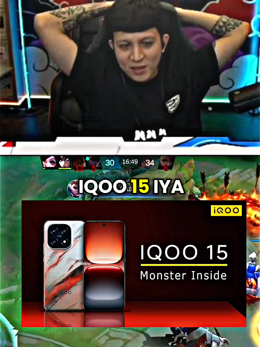 Saran HP Gaming Bangsin Iqoo 15, Red Magic Di Atas iPhone Kah?🥶 #rrqxin #mlbbcreatorbase #planofpublisher   #MLBB9TH #MLBB 