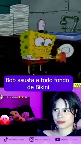 Boo! jajajaja Bob Esponja intenta dar miedo en Halloween y termina asustando a todo fondo de bikini. Bob Esponja. . . . #bobsponja #halloween #nickelodeon #patricio #calamardo #doncangrejo #arenita #episodiosclasicos #retro #nostalgia #seriesretro #cartoon #humor #recuerdos #infancia #animacion #capituloscompletos #historia #descontrol #disfraces #terror #ciudad #fondodebikini #reaccion #reaccionabobesponja #soygigisos