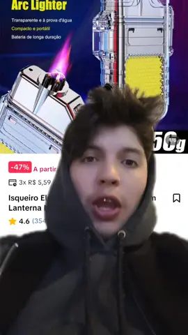 Isqueiro elétrico #tiktokshop 