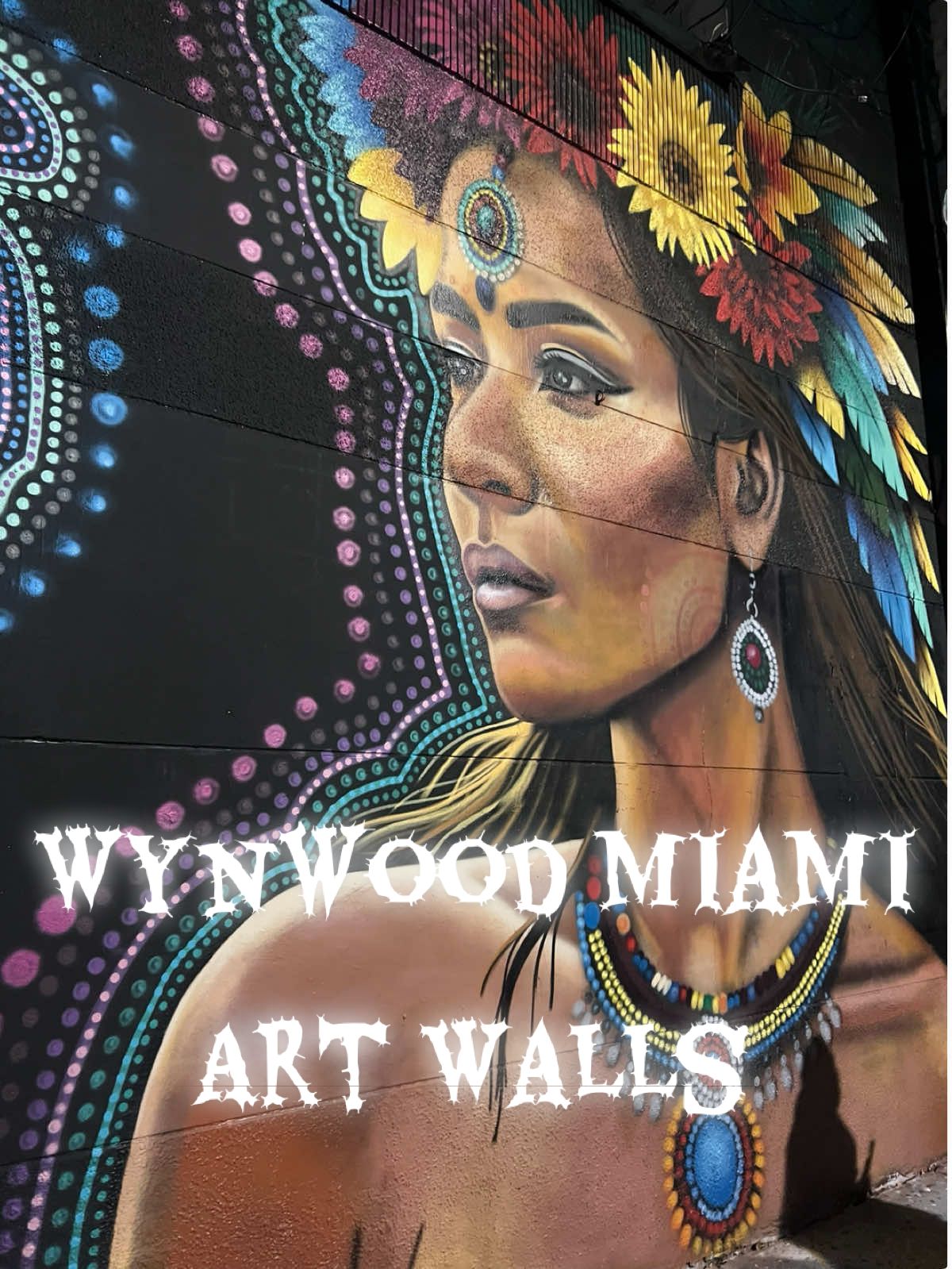 #Miami #fypシ #ArtDistrict #iiiPoints #ArtWall  3Points Music Fest in Miami!! PLUR! 