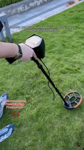 The best purchase of this Holloween, accurate and waterproof metal detector #gift #metaldetector #goldhunting #metaldetectingfinds #eeriebleeps #tiktokshopblackfriday #christmasgift #outdoorfun 