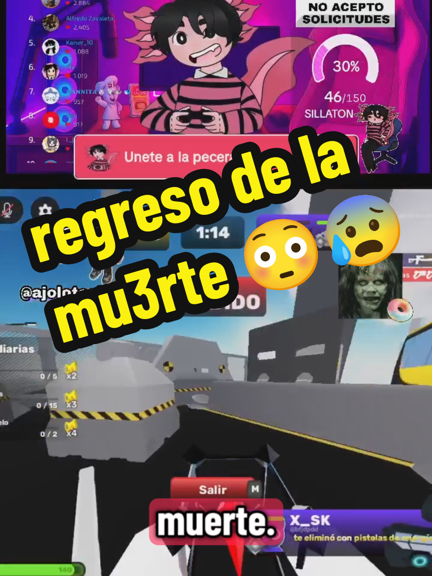 a la regreso de la mu3rte. 😳😨😰  #roblox #robloxfyp #robloxedit #fyp #rivals 