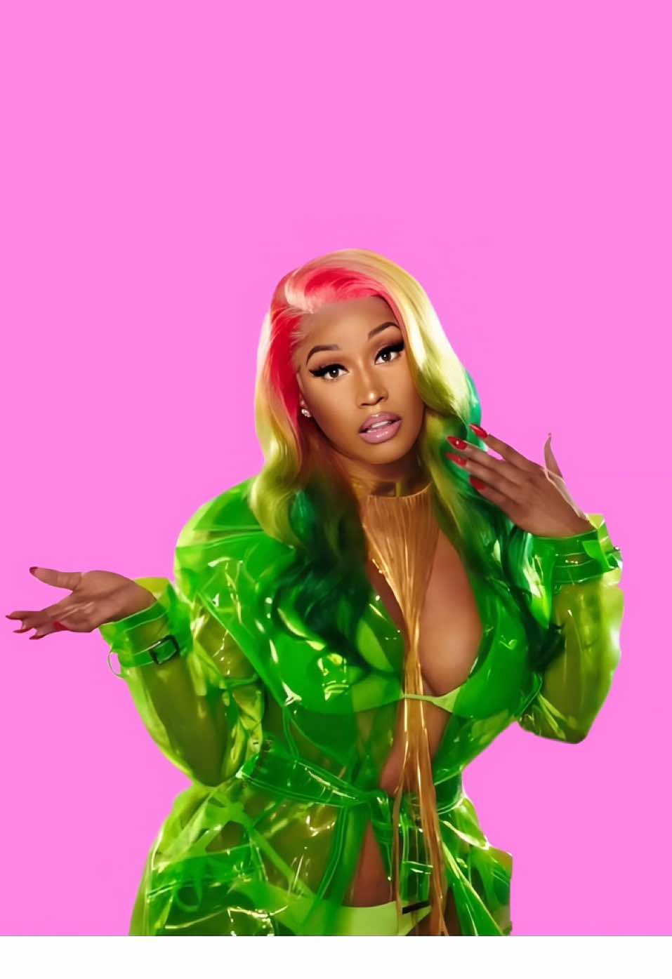 Nicki went Super Saiyan. #barbiedreams 📈 @Nicki Minaj freestyled 90 % of this verse in one take. #Barbz #NM6 