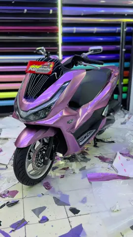 Sticker pcx millenium rose pink #pcx160 #pcx #stickerbekasi #stickerbekasi #fypage 
