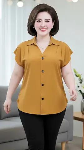 Áo sơ mi trung niên cổ trụ tay cánh dơi có nhiều màu #aotrungnien #aosomi #Thoitrangtrungnien #thoitrangbigsize #MacDepMoiNgay 