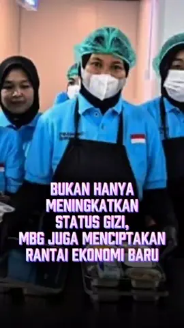 Bukan hanya meningkatkan status gizi, MBG juga membuka lapangan kerja, memberdayakan petani, UMKM, dan menciptakan rantai ekonomi baru yang menggerakkan daerah. Selain itu, Badan Gizi Nasional kini menerapkan pengawasan ketat dalam tata kelola Program MBG untuk menjamin keamanan serta kualitas setiap hidangan. #ProgramMBG #MakanBergiziGratis #MBG #IndonesiaSehat #IndonesiaEmas2045