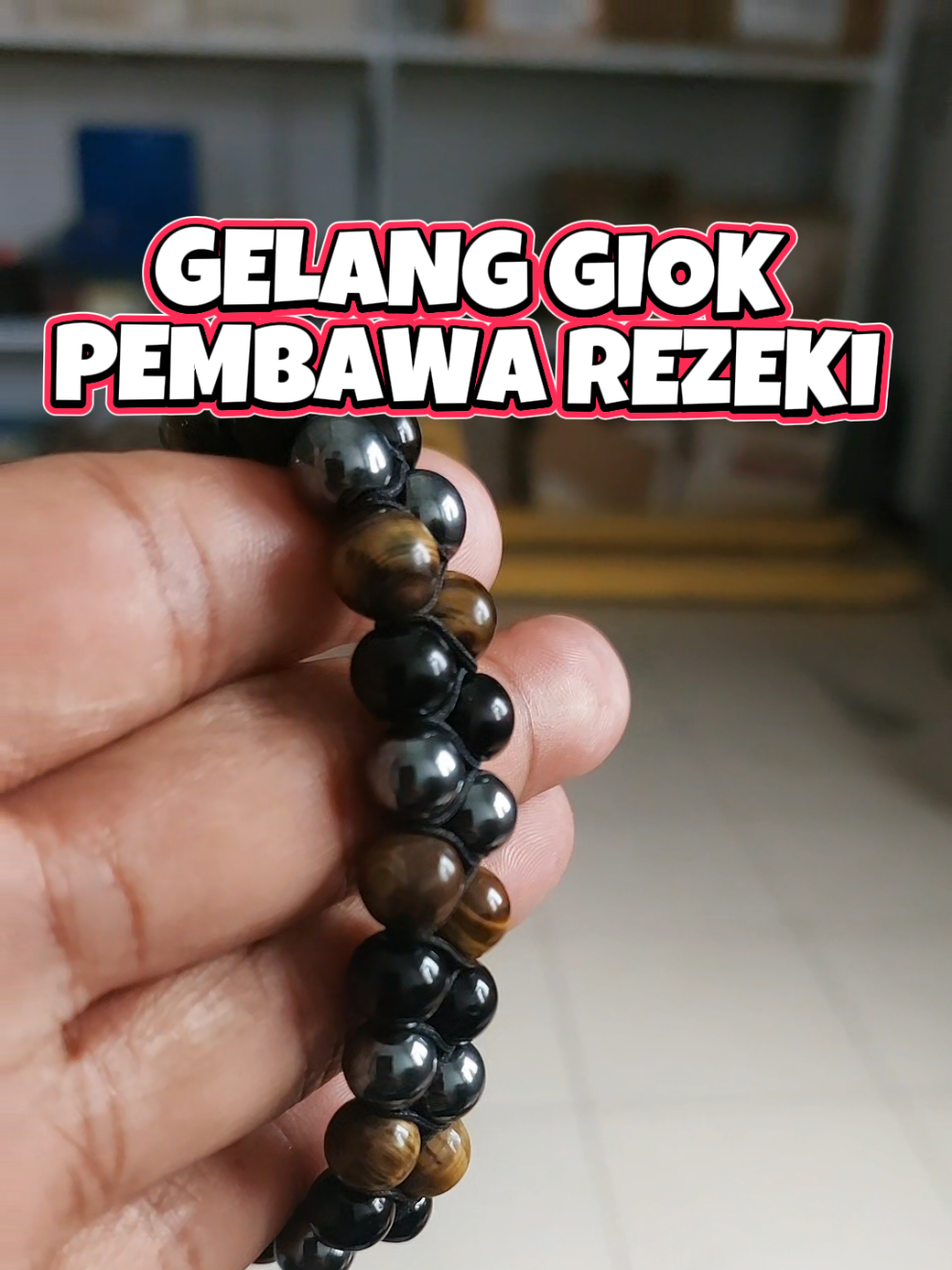 Gelang Giok Pembawa Rezeki #creatorsearchinsights #giok #gelanggiok #giokhitam #gelangpembawarejeki🤗 