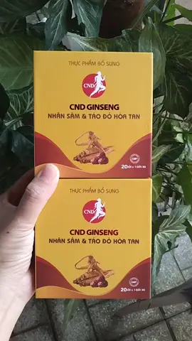 🔹  Nhân Sâm Canada: Giúp tăng cường sức khỏe, cải thiện sự tập trung, giảm mệt mỏi sau những giờ làm việc căng thẳng. 🔹 Táo Đỏ thiên nhiên: Giàu vitamin và khoáng chất, hỗ trợ ngủ ngon, giảm căng thẳng, tạo vị ngọt tự nhiên 🔹 Dạng hòa tan tiện lợi: Chỉ mất 1 phút cho gói bột hòa tan vào nước lạnh hoặc nước ấm là có ngay tách trà sâm táo đỏ thơm ngon, phù hợp cho nhân viên văn phòng, người thường xuyên mệt mỏi, mất ngủ, hay đơn giản là ai muốn có một tách trà lành mạnh để thư giãn. 👉 Một tách Nhân Sâm & Táo Đỏ Hòa Tan không chỉ là đồ uống, mà còn là món quà sức khỏe bạn có thể dành cho chính mình và người thân. 🍵 SÂM CND – MỖI NGÀY MỘT LY, ĐẠI BỔ NGUYÊN KHÍ! #CND #CNDGINSENG #nhansam #nhansamcanada #primemartvn 