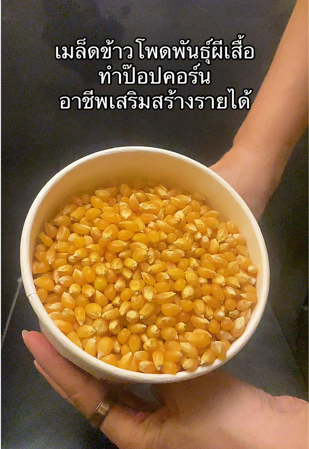 #ป๊อปคอร์น #เมล็ดข้าวโพดทําป๊อปคอร์น #ป๊อปคอร์นทําเอง #อาชีพเสริม 