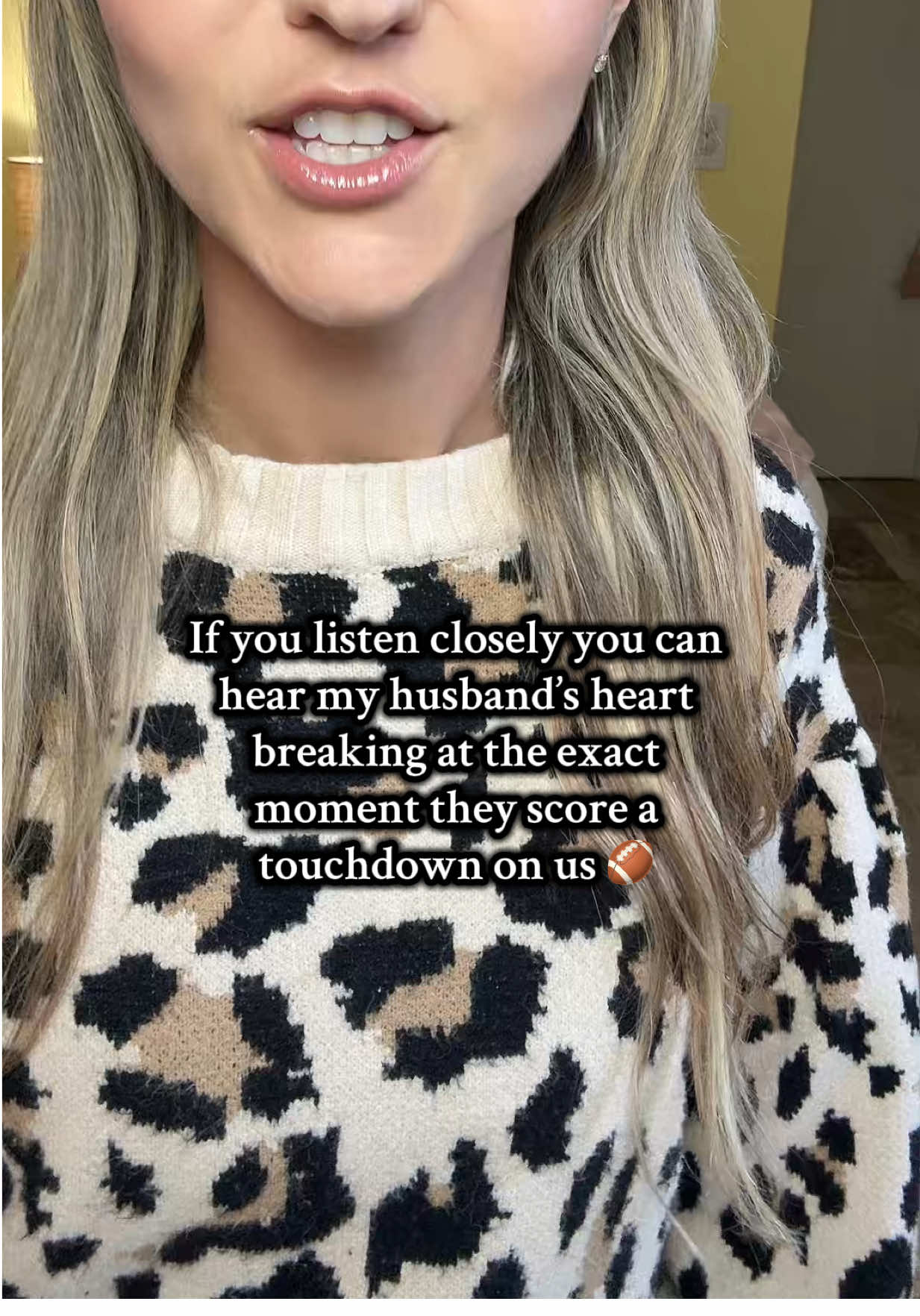 Football season is hard on Miami Dolphins fans 😭💔🐬 you can hear the pain in my husband’s voice 🫠 #footballseason#bloopers#dolphinsfootball#fyp#nflfootball  