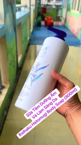 Sữa Tắm Dưỡng Ẩm Và Làm Sáng Da Reihaku Hatomugi Body Soap (800ml) ##mypham#suatamduongamsangda#metuntinkhoai##xuhuong##tiktokshop