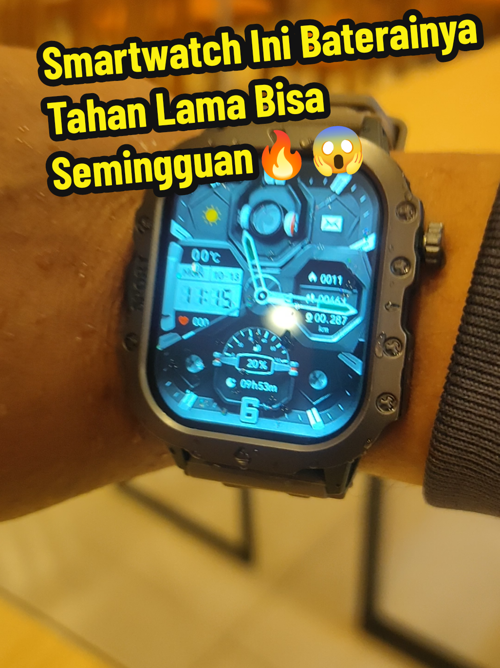 Smartwatch Laxasfit Jam Tangan Pintar Pria Wanita Dengan Fitur Komplit Baterai Tahan Lama #smartwatch #smartwatchlaxasfit #jampintar #jamtangan #modalkontendoang 