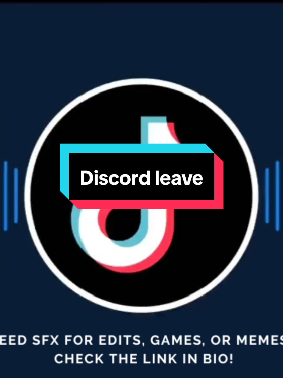 Sound effects - Discord leave #soundeffects #discord #soundviral #mentahansound #fyp 