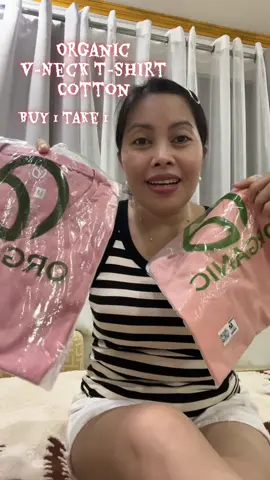 Buy 1 Take 1  V-Neck T-Shirt  Cotton #comfy Shirts #ladies #outfit 