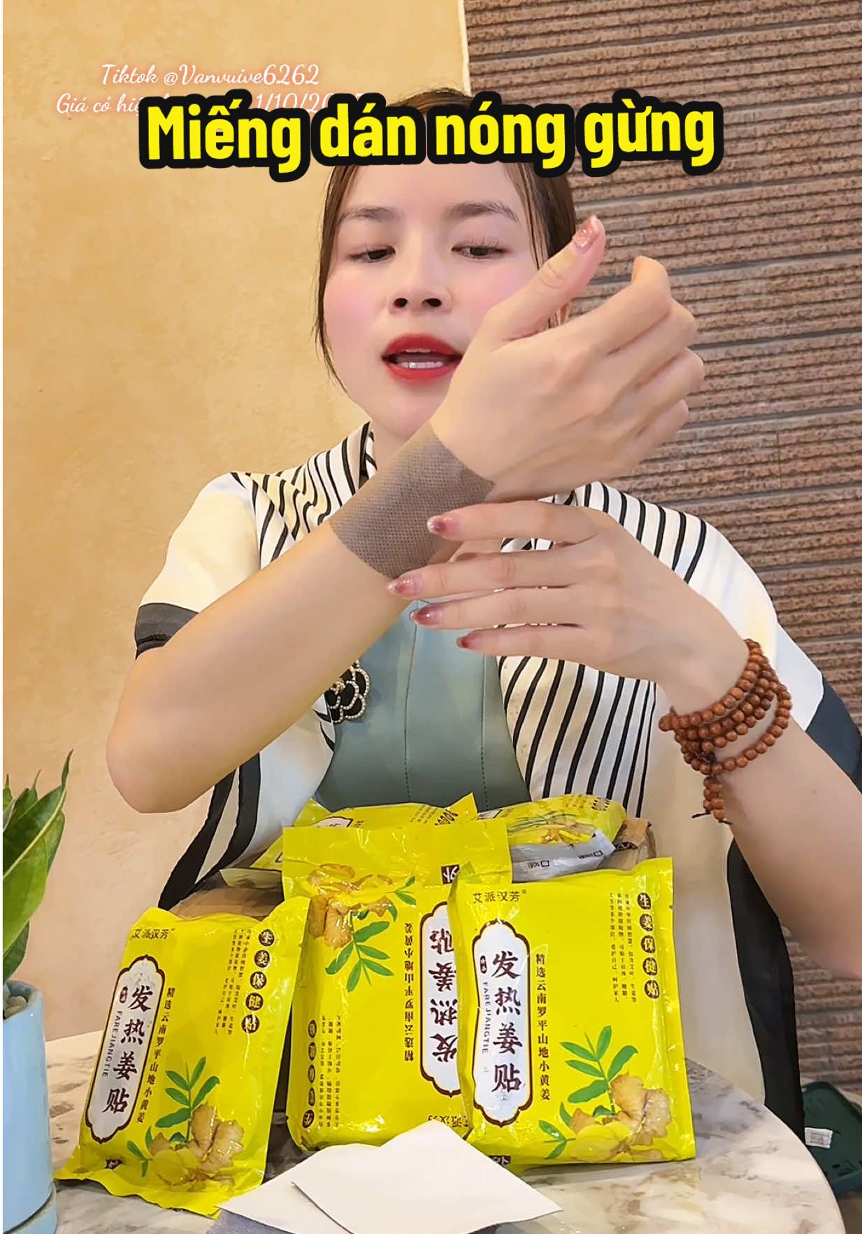 Miếng dán gừng nóng #caodangung #miengdangung #miengdangungthaoduoc #miengdannong #vanvuive6262 