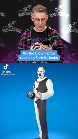 Art the clown in fortnight 