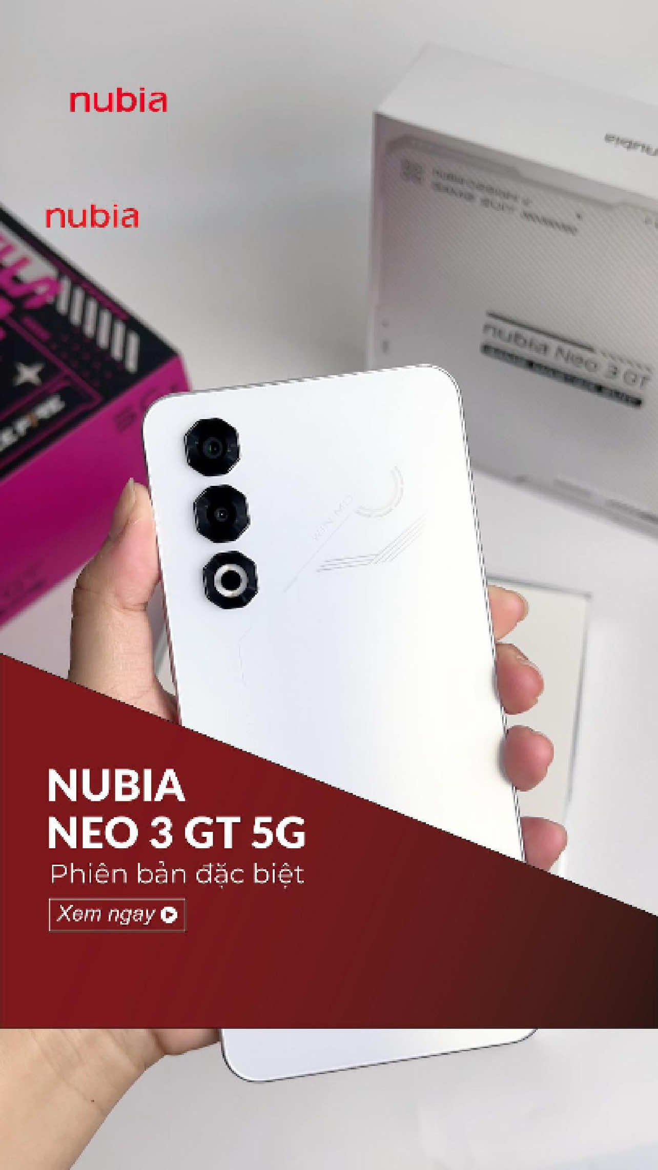 UNBOXING NUBIA NEO 3 GT 5G Phiên bản đặc biệt  #nubia #nubiavietnam #nubianeo3gt5g #PLDTHomeFiberFest 