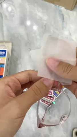 Hộp 100 Khăn lau kính nano chống bám hơi nước chống sương mù mồ hôi #khanlaukinh #khanlaukinhnano #khanlaukinhchongsuongmu #khanlaukinhmat #review 