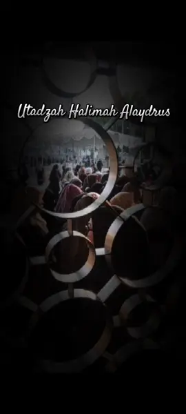 #ustadzahhalimahalaydrus #halimahalaydrus 