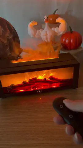 Love my new fireplace diffuser 🥰🪵#diffuser #humidifier #fireplace #christmasgift #giftsforher