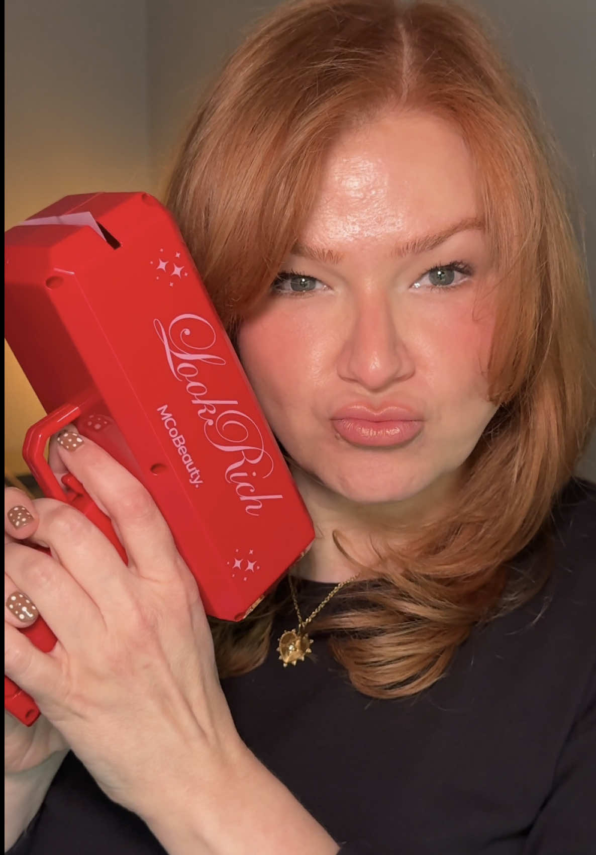 You made my day @mcobeauty us thank you so much!! This is the biggest, heaviest and most CREATIVE PR package I’ve ever received! 😍🥰 I don’t know who had more fun with the money gun, me or my kids! ☺️😂 #mcobeauty #prpackage #prgifted #thankful #thankyou #makeup #skincare #surprise #beauty #contentcreator #beautycontent #gifted #target