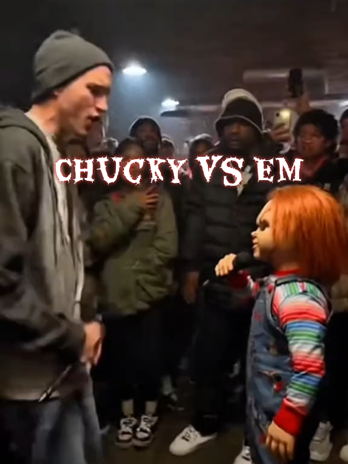 Chucky in 8 mile #freestyle #eminem #sora #sora2