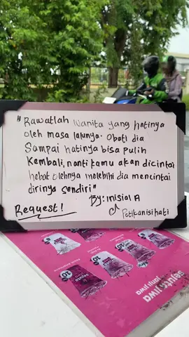 Terimakasih kak @inisial A sudah berbagi quotenya. Boleh request silakan yang mau request kata