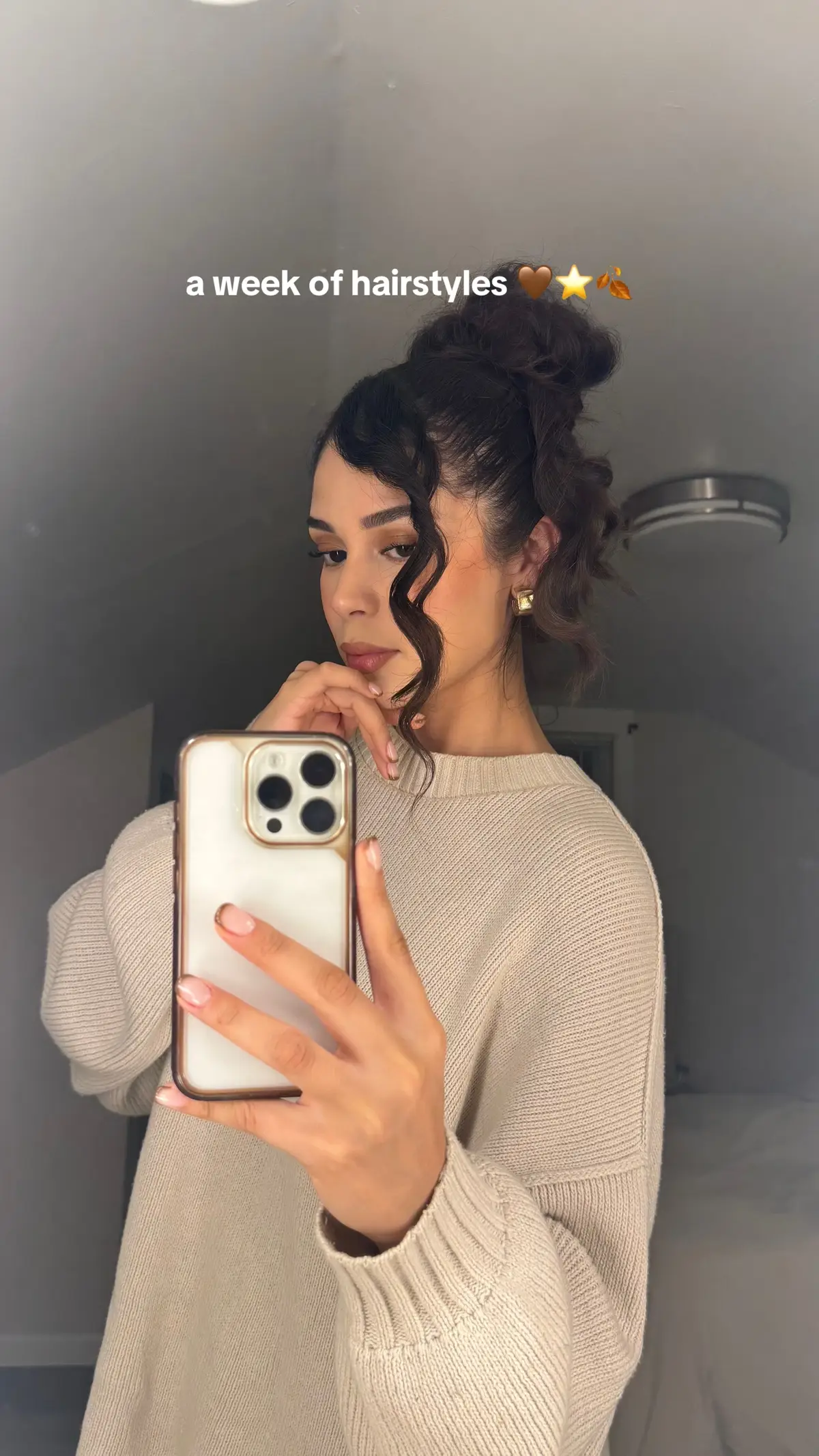a week of hairstyles ⭐️🍂 #fall #fallhairtrends #hairstyles #inspo 