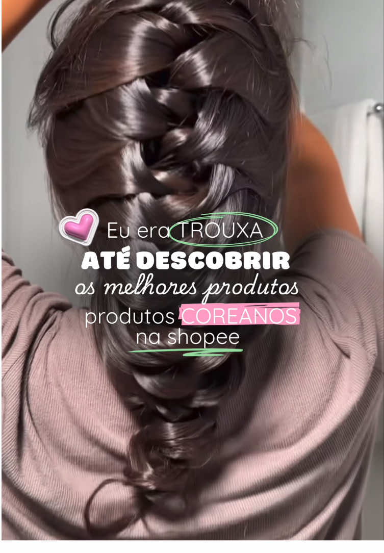 😱💖 Eu gastava horrores até descobrir que os melhores produtos coreanos estão na Shopee! Amiga, Se você quer conferir os achadinhos antes de todo mundo, comenta “QUERO” link também está na nossa bio🩷 🩷Mas antes já me segue pra tudo chegar tudo certinho pra você. #AchadinhosShopee #ProdutosCoreanos #BelezaCoreana #SkincareShopee #MaquiagemShopee    