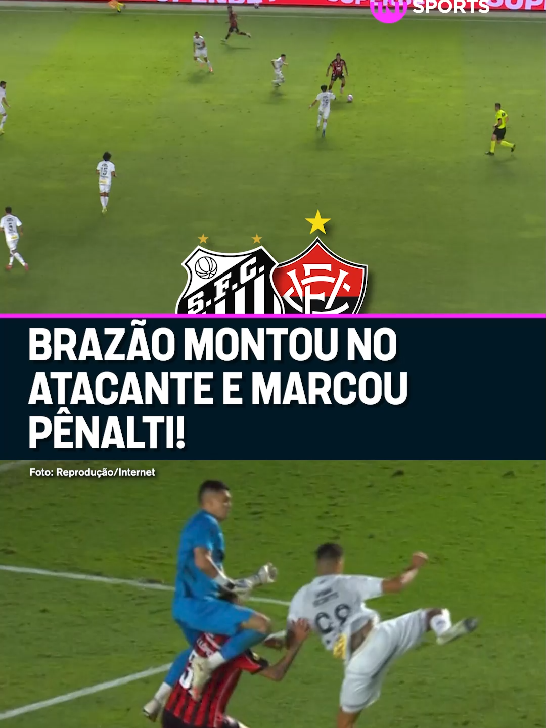 ERA PRA MARCAR PÊNALTI? Teve muito torcedor do Santos revoltado com a marcação desse pênalti na saída do Brazão. #FutebolBrasileiro #BrasileirãoBetano #tiktokesportes #foryoupage #sportsontiktok #foryou #fyp #santos #polemica