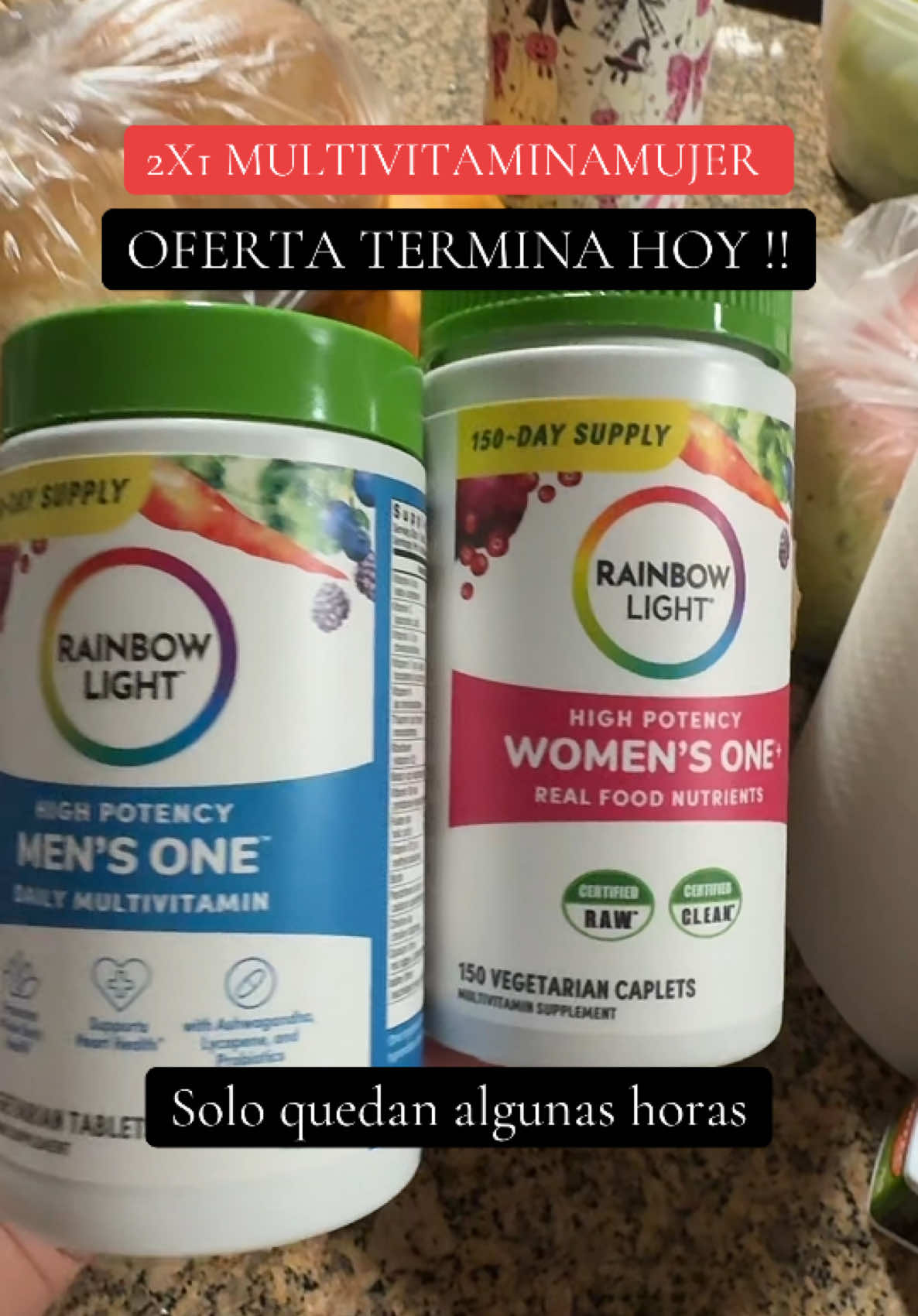 @Rainbow Light Vitamins #tiktokshopblackfriday #tiktokshopcreatorpicks #tiktokshopcibermonday #multivitamin #mujeres 