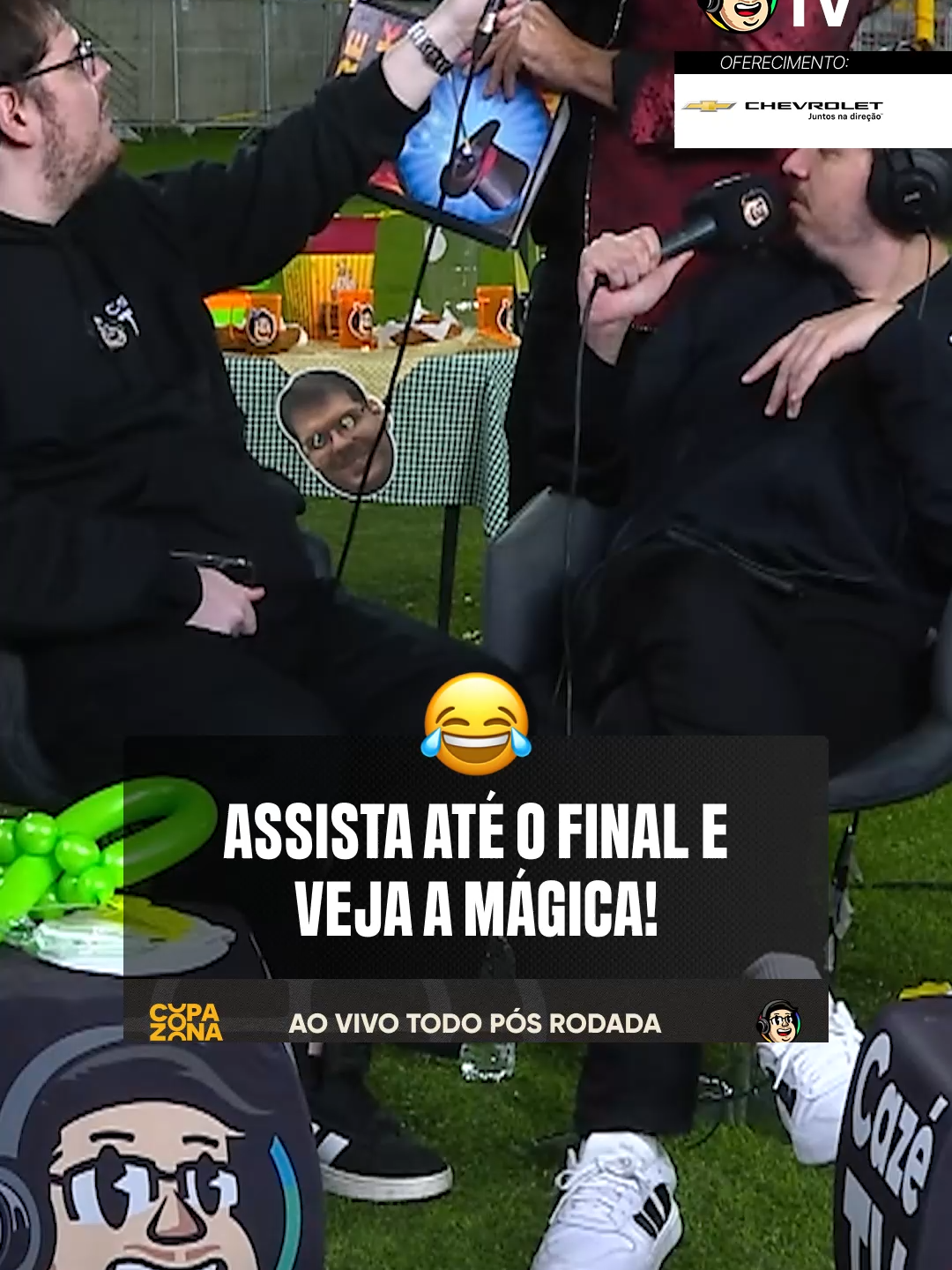 O SUSTO DO FINAL DA MÁGICA 🗣️🗣️🗣️🗣️😂😂😂😂😂 #TempoRealCazéTV #BrasileirãoNaCazéTV #BrasileirãoNoYouTube #CopaZona #VideoPatrocinado  #ChevroletSpark #Chevrolet #TikTokSports