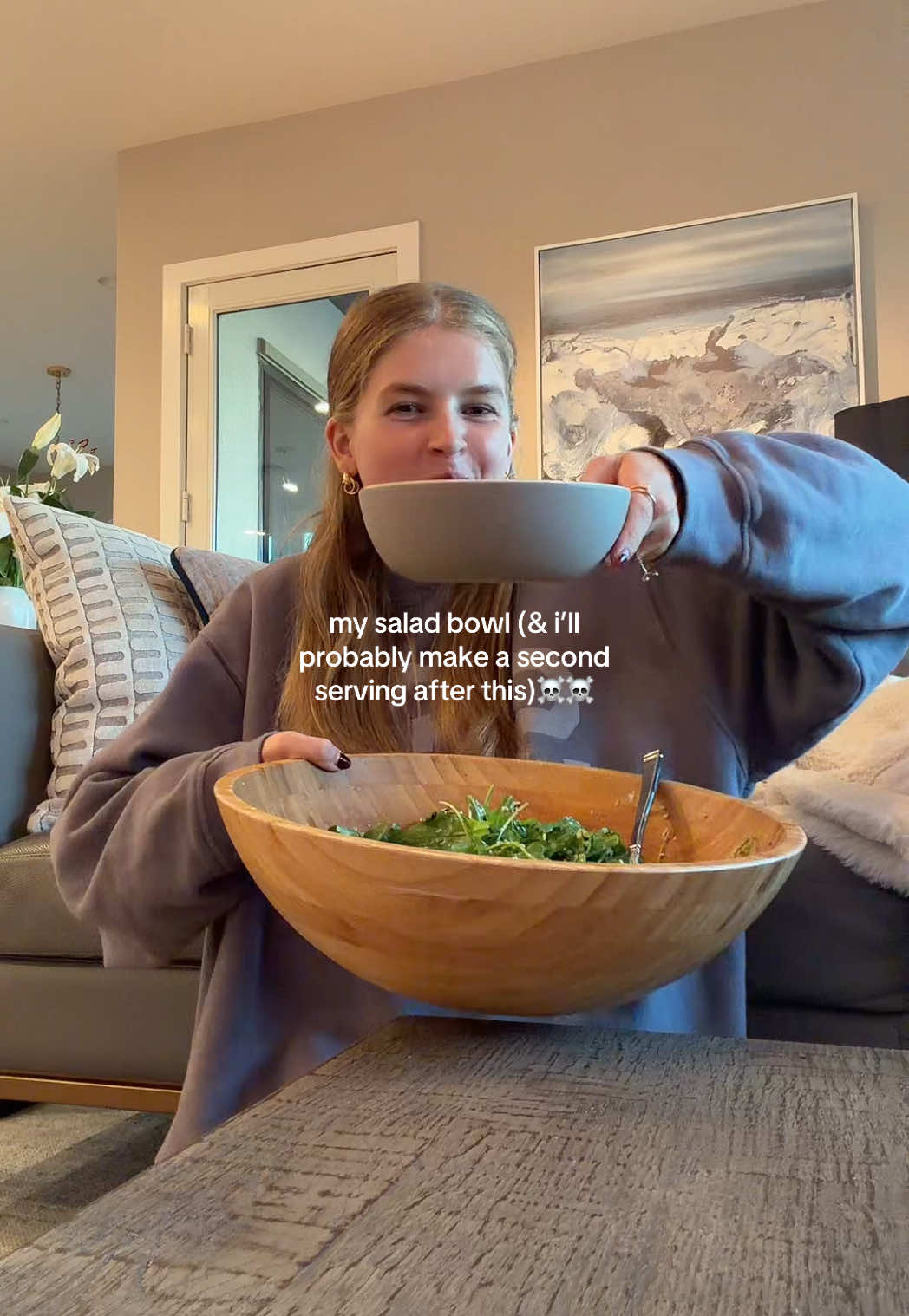 is this a beige flag? idk. #funny #salad #saladrecipe #saladsoftiktok #familysize #Vlog #relatablecontent #funny #saladdressing #saladtiktok 