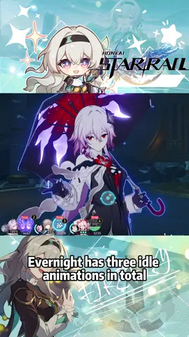 All three idle animations are so elegant!#fyp#miHoYo#game#HonkaiStarRail 