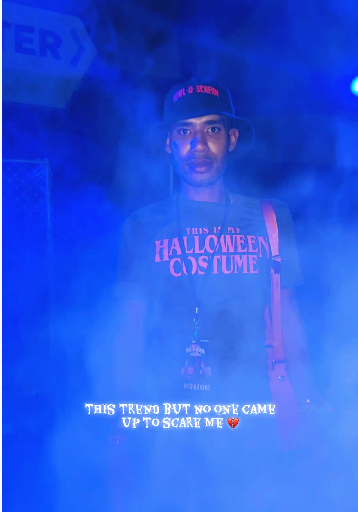 maybe next time :/ #scareactors #howloscreamorlando #seaworldorlando #infamousxdrew #fyp @SeaWorld Orlando 