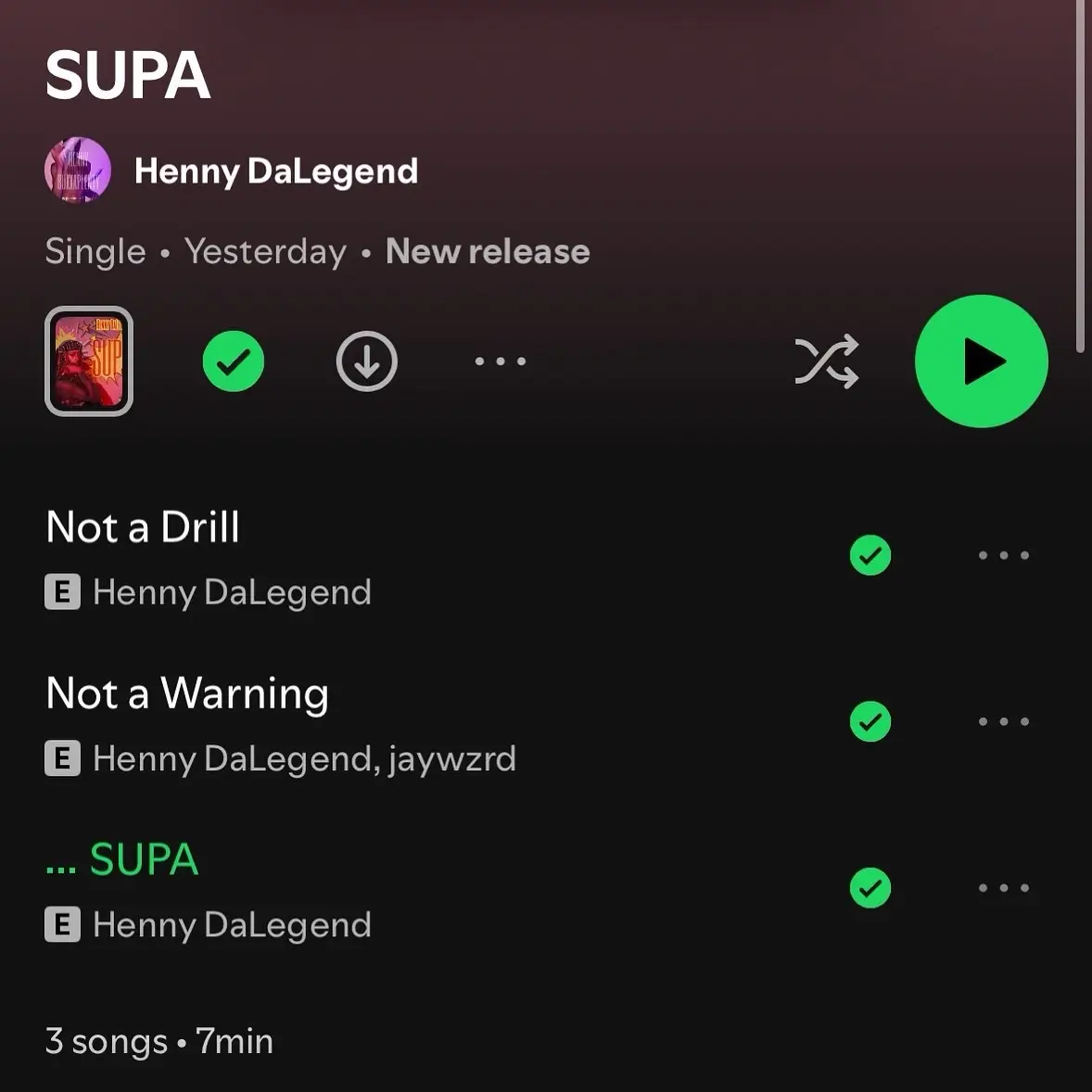 My first EP is here on Spotify ! Go stream for me 😘 link in bio